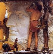 Sir Lawrence Alma-Tadema,OM.RA,RWS Sculptors in Ancient Rome Germany oil painting artist